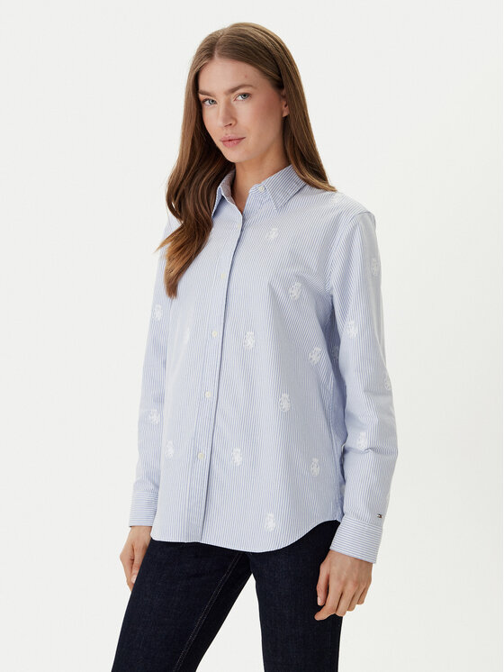 Tommy Hilfiger Marškiniai · Žydra