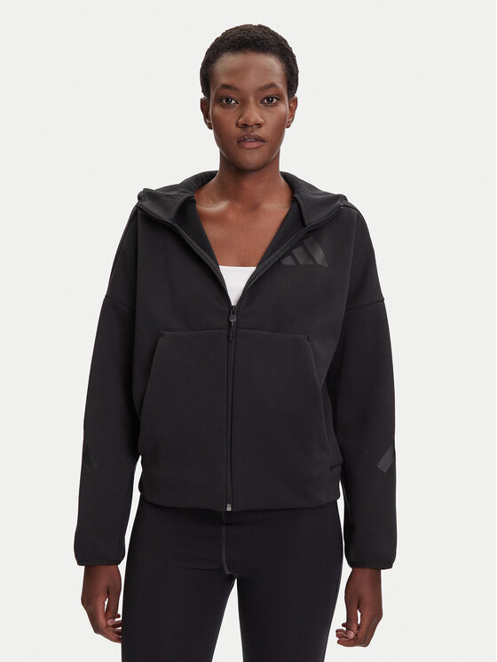 adidas Džemperis · Juoda · Relaxed Fit