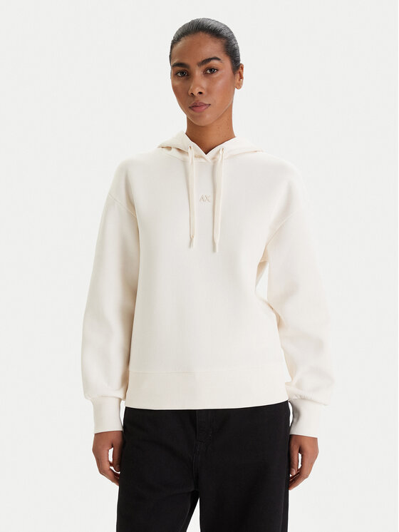 Armani Exchange Džemperis · Écru · Regular Fit