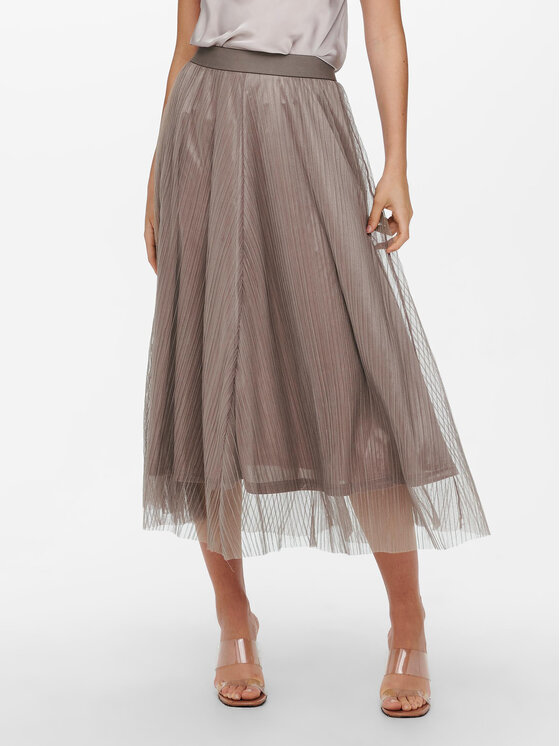 ONLY Midi sijonas · Ruda · Midi
