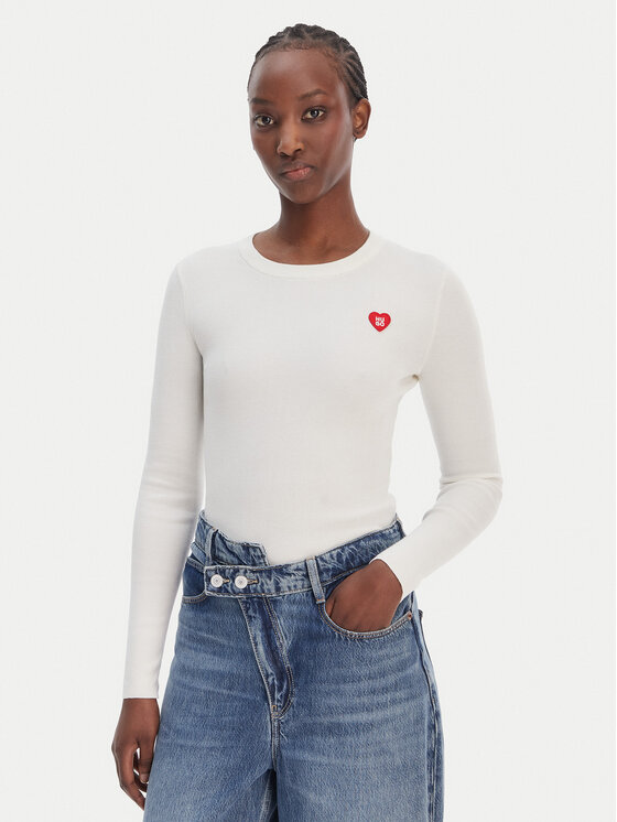 HUGO Megztinis · Smėlio · Slim Fit