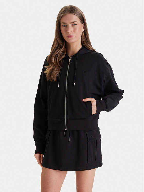 Calvin Klein Jeans Džemperis · Juoda · Relaxed Fit