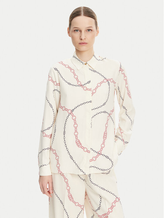 Tommy Hilfiger Marškiniai · Écru