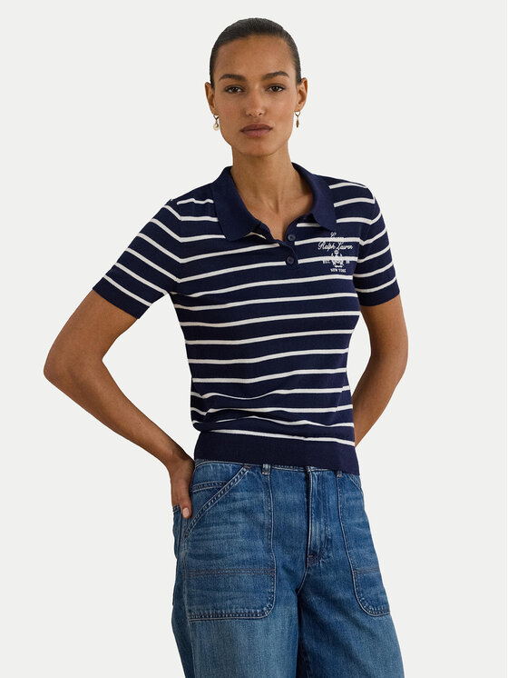 LAUREN RALPH LAUREN Polo marškinėliai · Tamsiai mėlyna