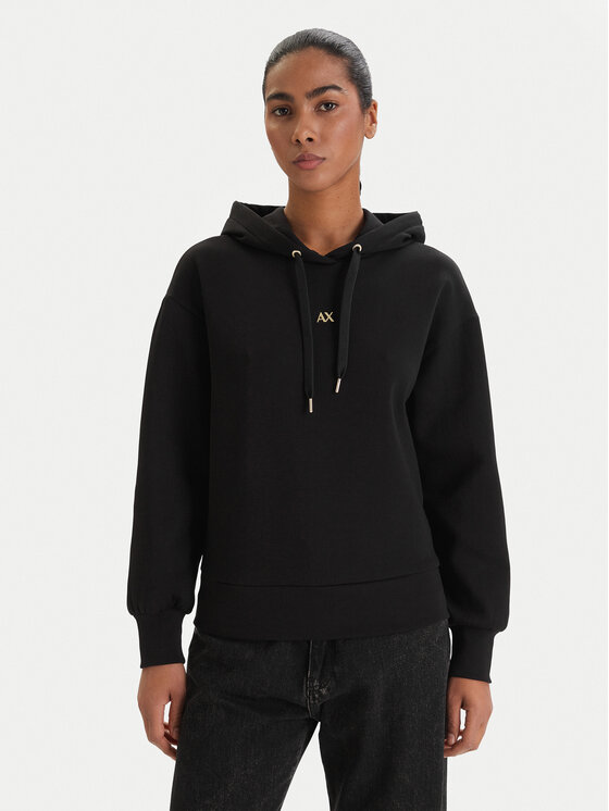 Armani Exchange Džemperis · Juoda · Regular Fit