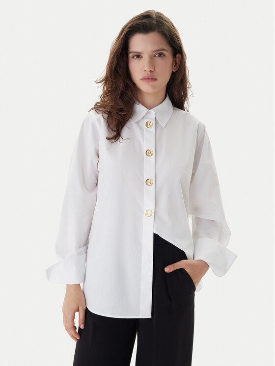 KARL LAGERFELD Marškiniai · Balta