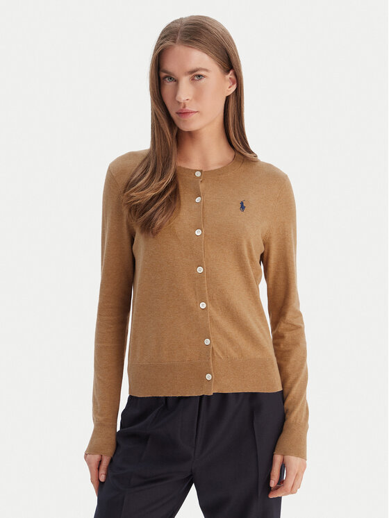 Polo Ralph Lauren Kardiganas · Smėlio · Slim Fit