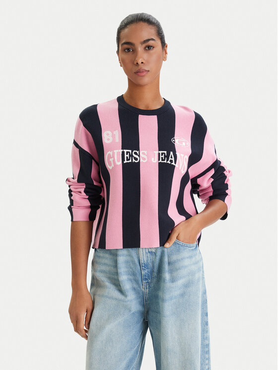 Guess Jeans Megztinis · Spalvota · Regular Fit