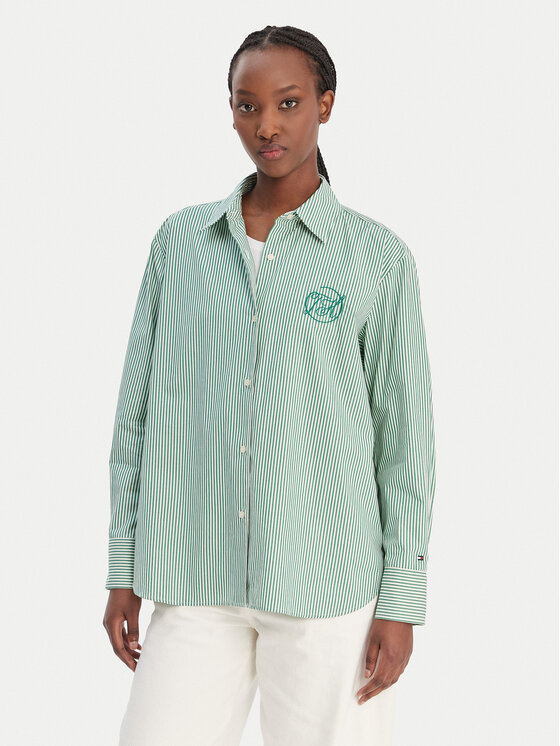 Tommy Hilfiger Marškiniai · Žalia