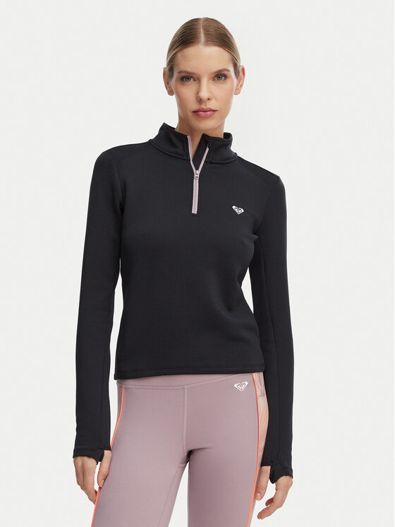 Kodas SUN15 Roxy Techniniai marškinėliai · Juoda