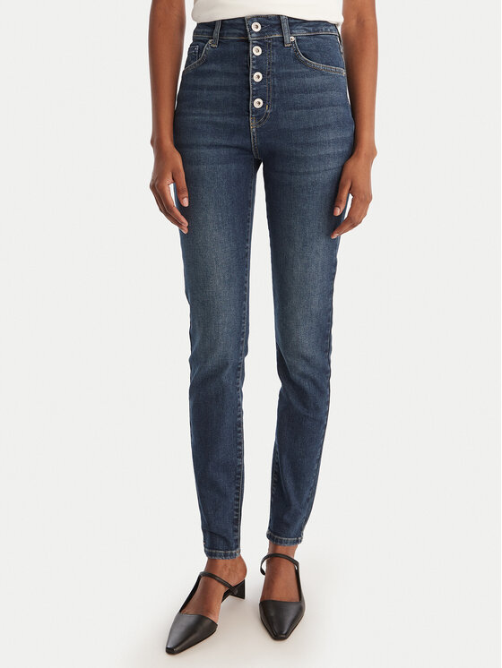 Karl Lagerfeld Jeans Džinsai · Tamsiai mėlyna · Skinny Fit