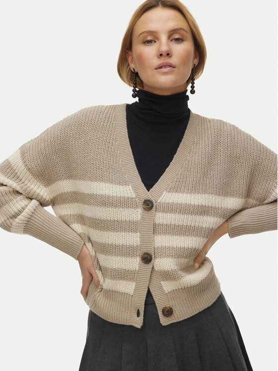 Vero Moda Kardiganas · Smėlio · Regular Fit