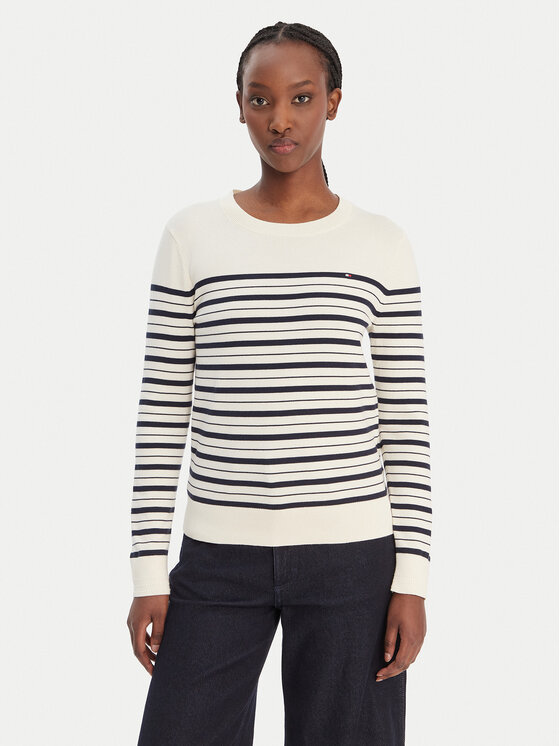 Tommy Hilfiger Megztinis · Smėlio · Regular Fit