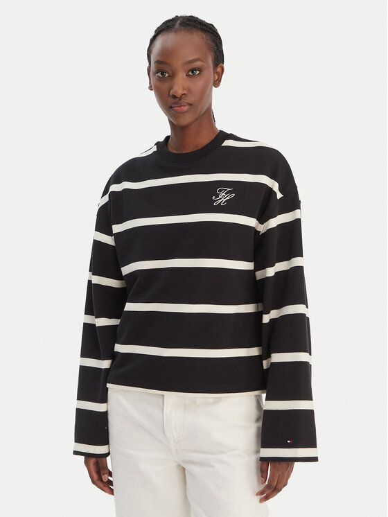 Tommy Hilfiger Megztinis · Juoda · Regular Fit