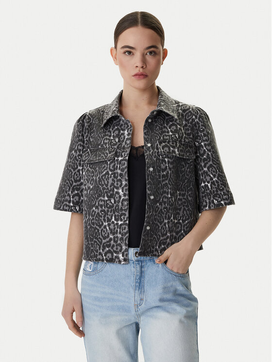 Kodas 20MAY Vero Moda džinsiniai marškiniai  · Pilka