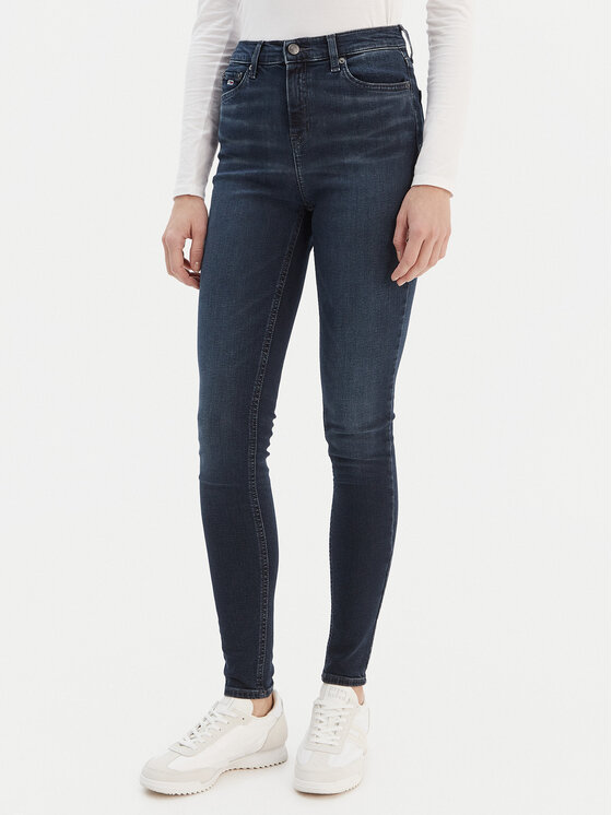 Tommy Jeans Džinsai · Mėlyna · Skinny Fit
