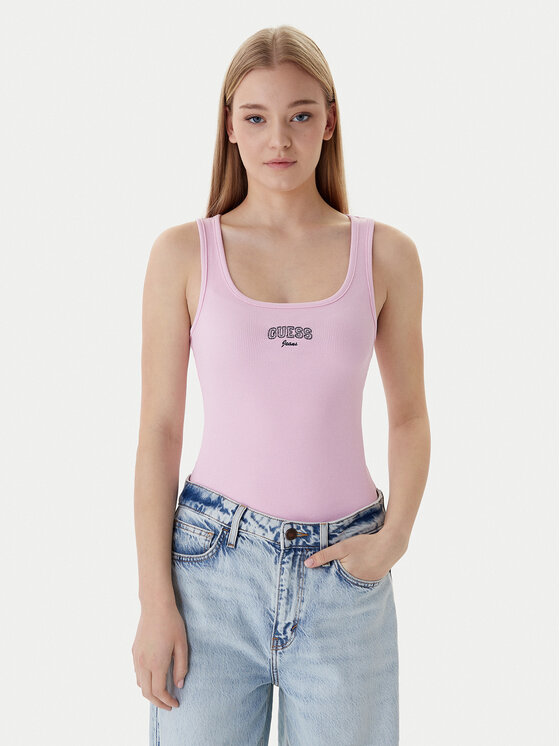 Guess Jeans Marškinėliai · Rožinė