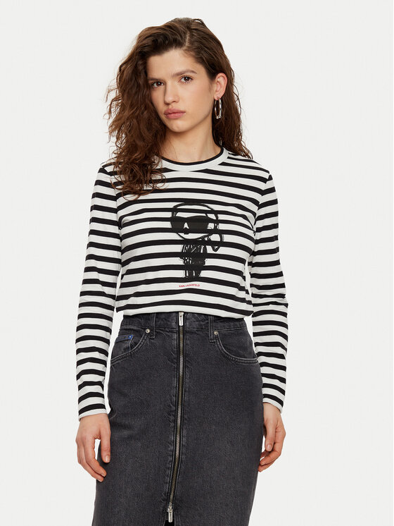 KARL LAGERFELD Palaidinė · Juoda