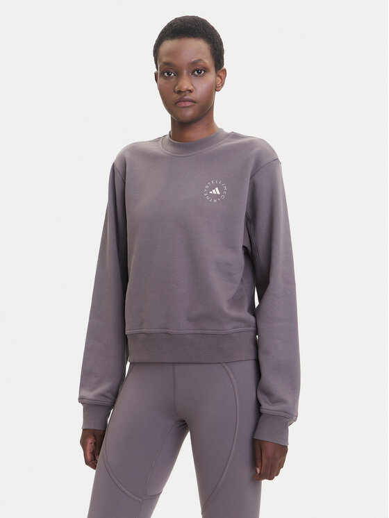 adidas by Stella McCartney Džemperis · Pilka · Regular Fit