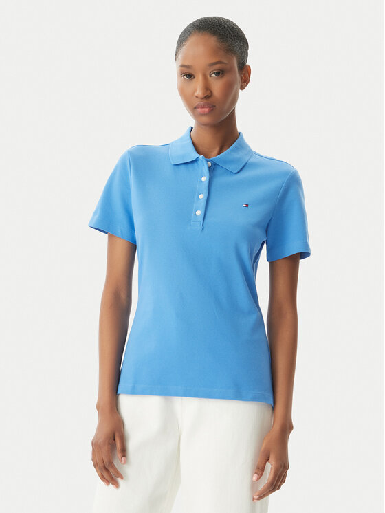 Tommy Hilfiger Polo marškinėliai · Mėlyna