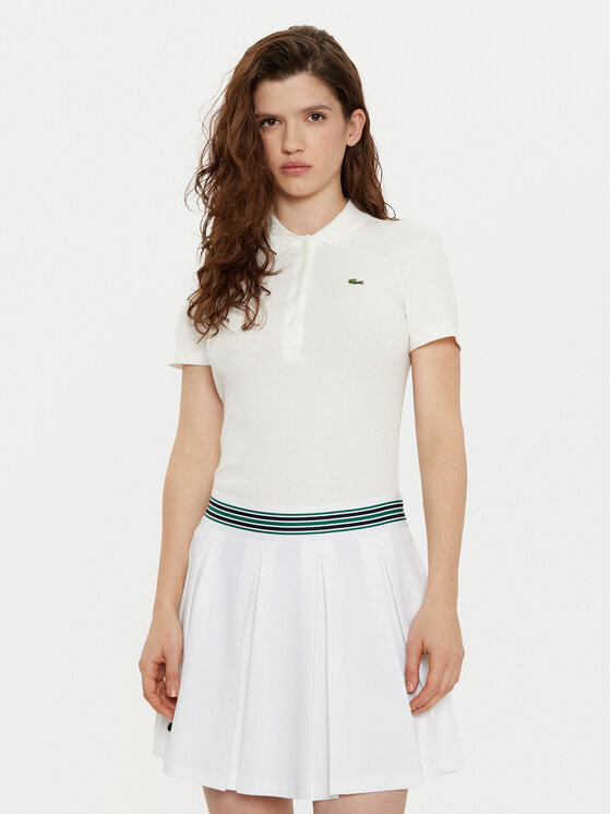 Lacoste Polo marškinėliai · Écru