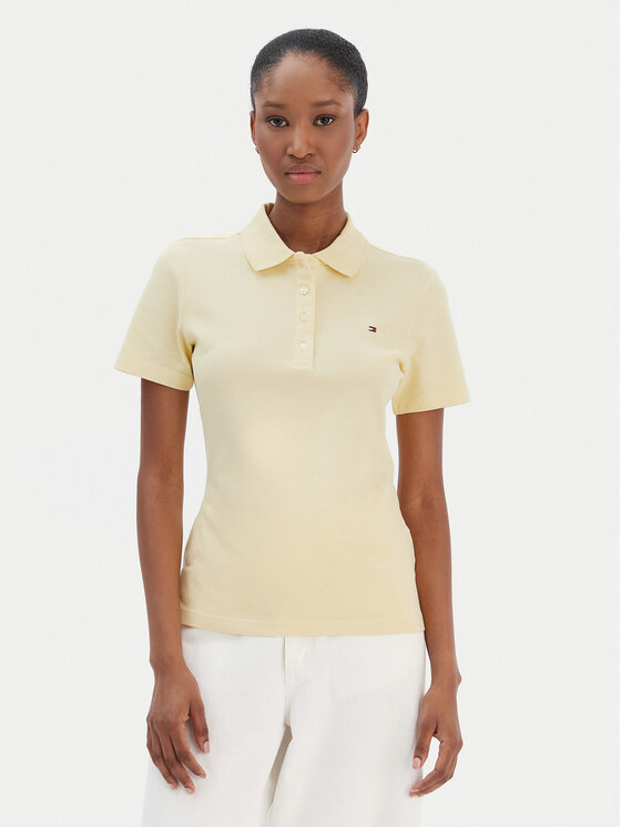 Tommy Hilfiger Polo marškinėliai · Geltona