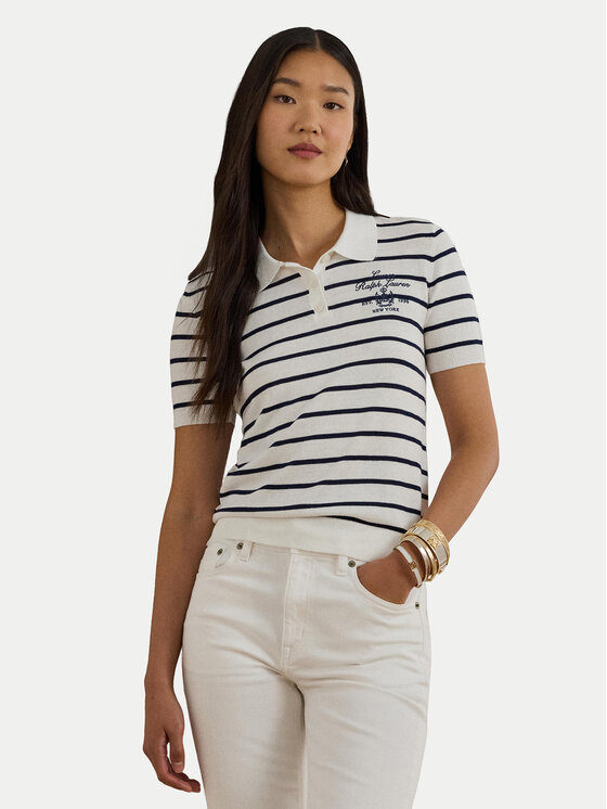 LAUREN RALPH LAUREN Polo marškinėliai · Balta