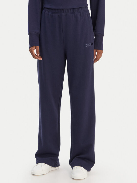 DKNY Sport Sportinės kelnės · Tamsiai mėlyna · Regular Fit