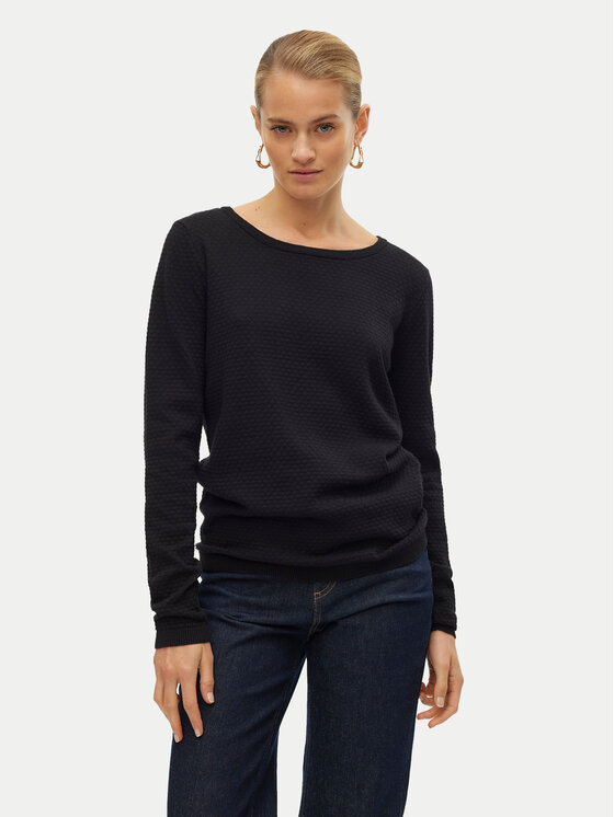 Vero Moda Megztinis · Juoda · Regular Fit