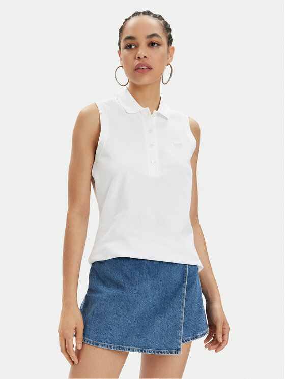 Lacoste Polo marškinėliai · Balta