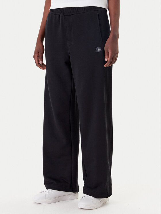 Calvin Klein Jeans Sportinės kelnės · Juoda · Regular Fit