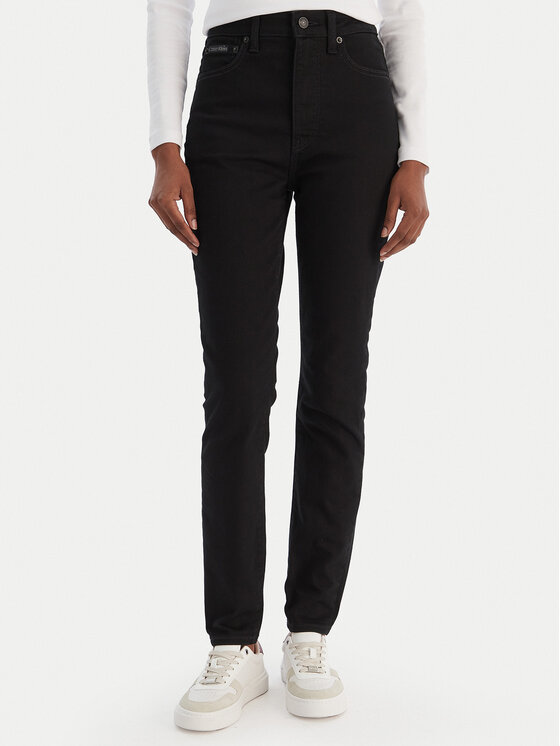 Calvin Klein Jeans Džinsai · Juoda · Skinny Fit