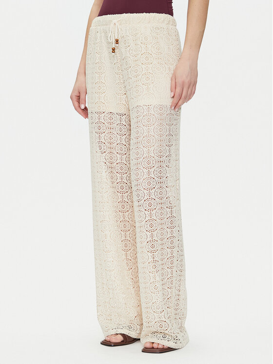 Kodas 20MAY Vero Moda Medžiaginės kelnės · Smėlio · Regular Fit