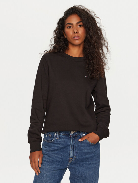 Tommy Jeans Džemperis · Juoda · Regular Fit