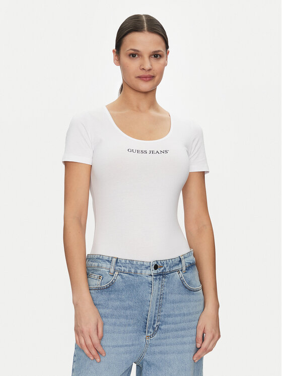 Guess Jeans Glaustinukė · Balta