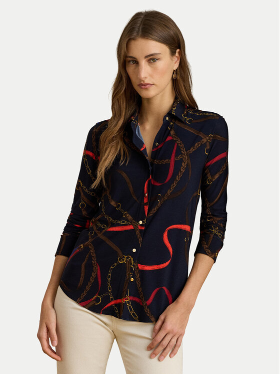 LAUREN RALPH LAUREN Marškiniai · Tamsiai mėlyna