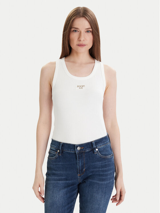 JOOP! Jeans Marškinėliai · Balta