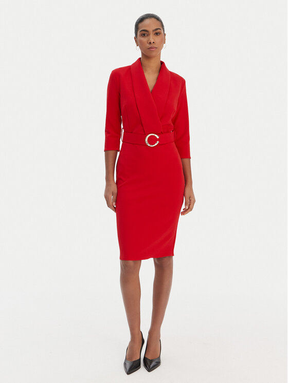Rinascimento Kokteilinė suknelė · Raudona · Mini
