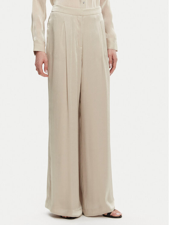 MICHAEL Michael Kors Palazzo kelnės · Smėlio · Regular Fit