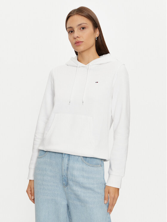 Tommy Jeans Džemperis · Balta · Regular Fit
