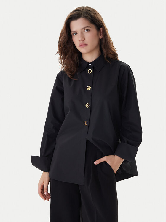 KARL LAGERFELD Marškiniai · Juoda