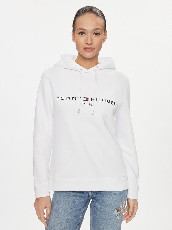 Tommy Hilfiger Džemperis · Balta · Regular Fit