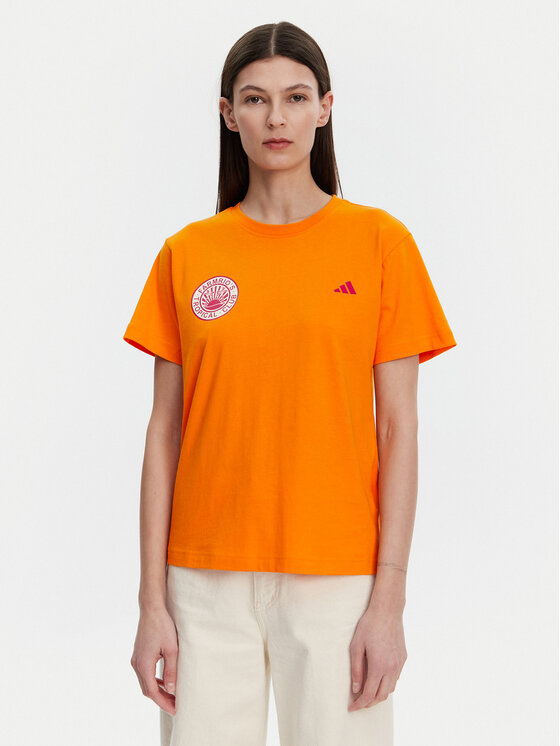 adidas Marškinėliai · FARM Rio · Oranžinė