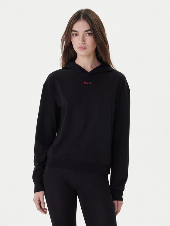 HUGO Džemperis · Juoda · Relaxed Fit