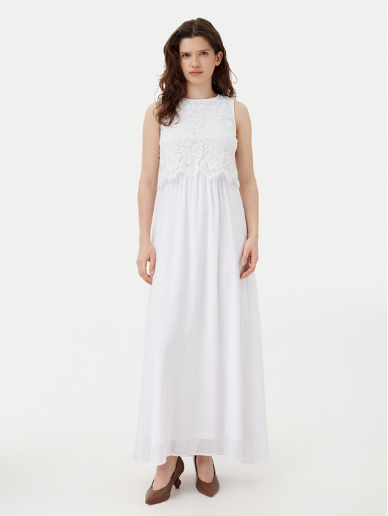 Vila Kokteilinė suknelė · Balta · Midi