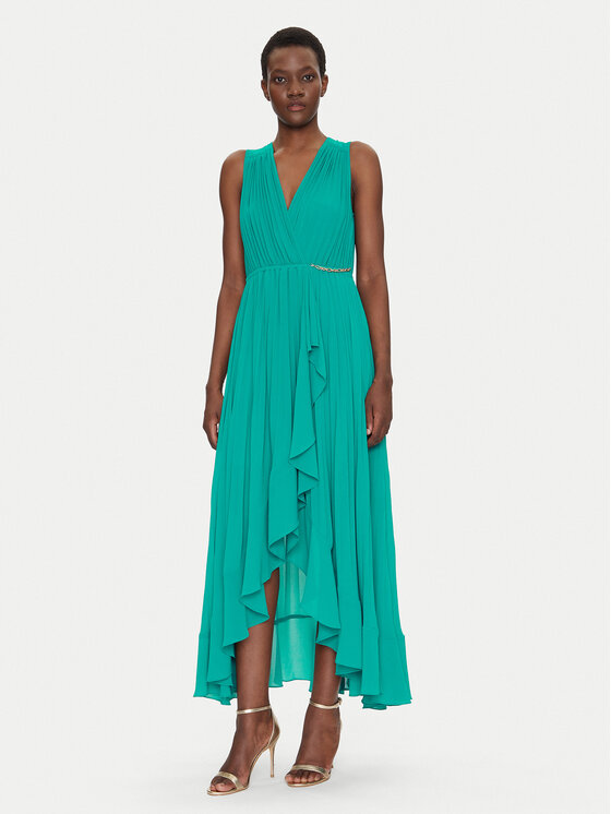 Morgan Kokteilinė suknelė · Mėlyna · Midi