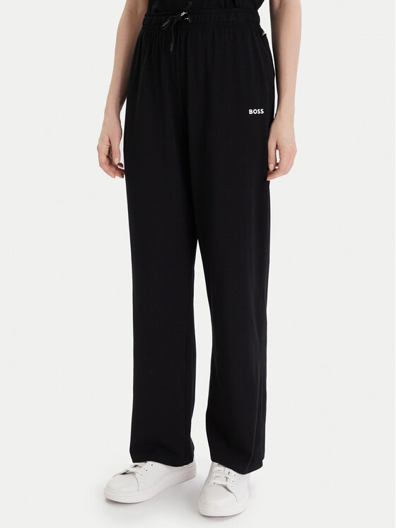 BOSS Sportinės kelnės · Juoda · Relaxed Fit