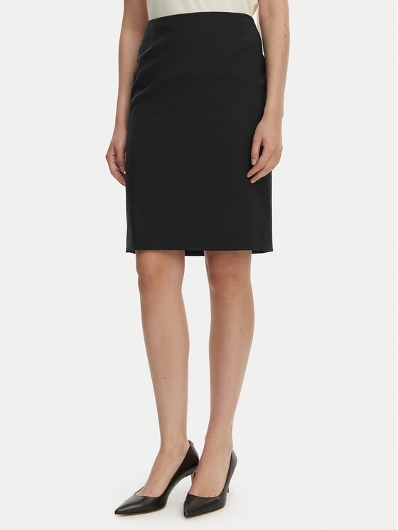 BOSS Tiesus sijonas · Tamsiai mėlyna · Mini