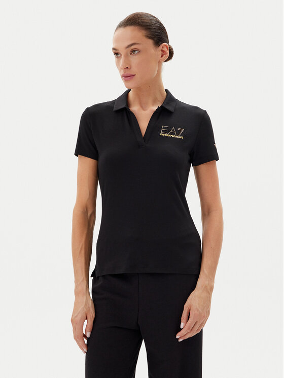 Kodas SUN15 EA7 Emporio Armani Polo marškinėliai · Juoda