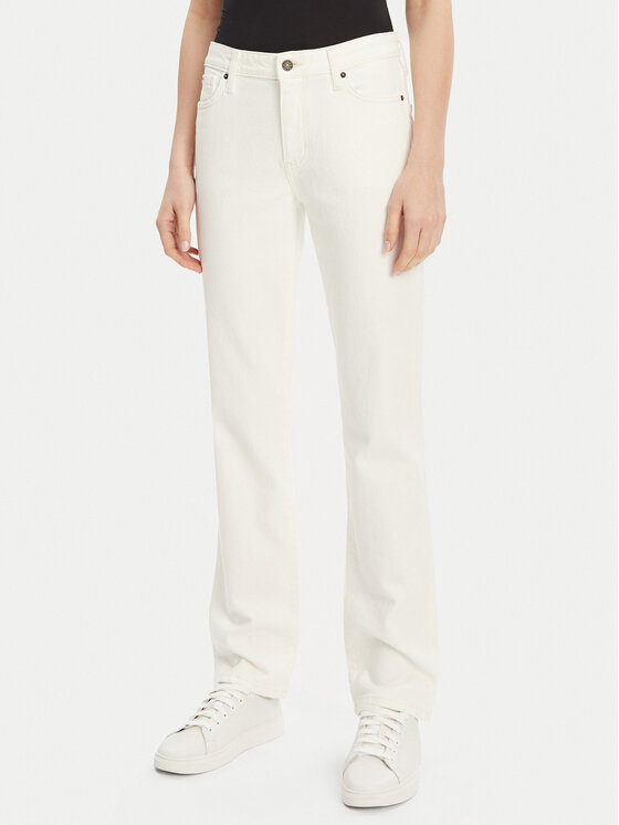 Guess Jeans Džinsai · Balta · Skinny Fit